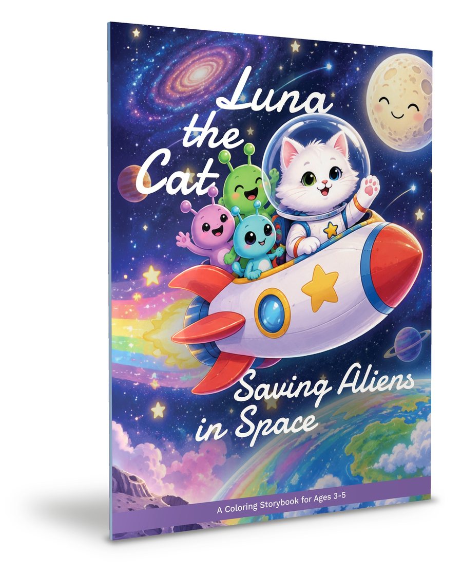 Luna the Cat: Saving Aliens in Space, paperback